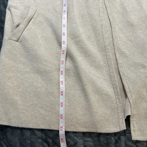 J Crew Woman’s 100% Cotton Open Cardigan With Pockets - Picture 8 of 10